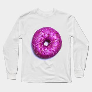 Image: Donut (pink) Long Sleeve T-Shirt